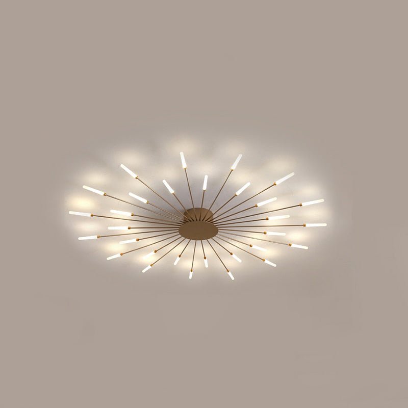 Enigma - Luxuriöse Kronleuchter - Deckenleuchte - Gold - Müller Mode