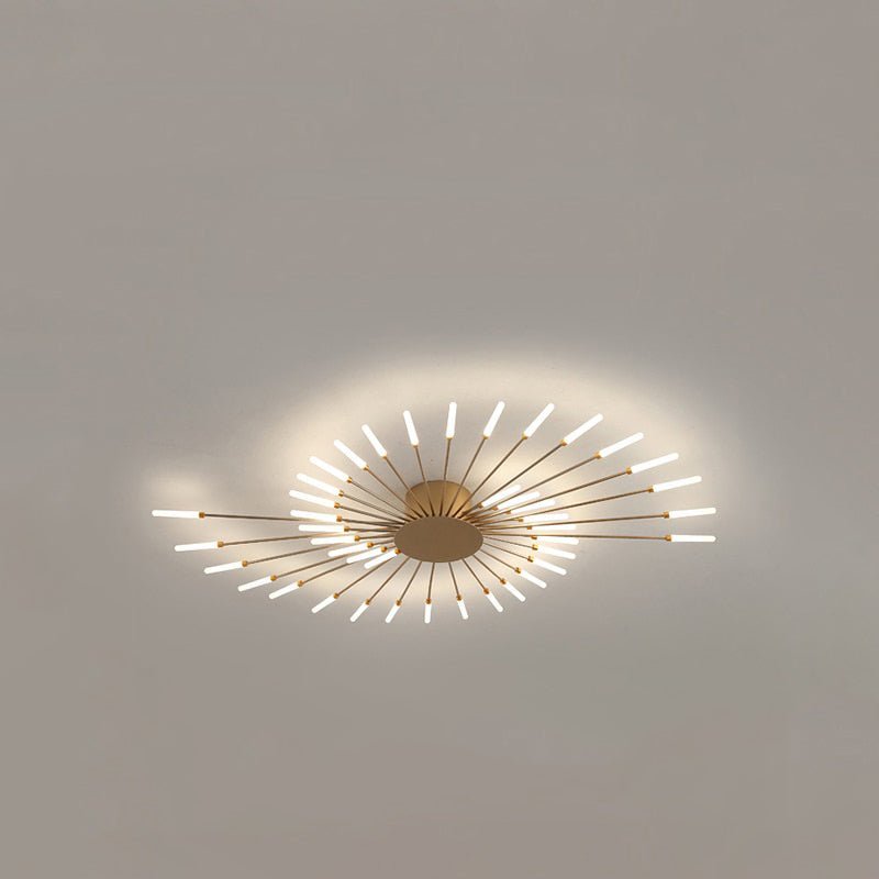 Enigma - Luxuriöse Kronleuchter - Deckenleuchte - Gold - Müller Mode